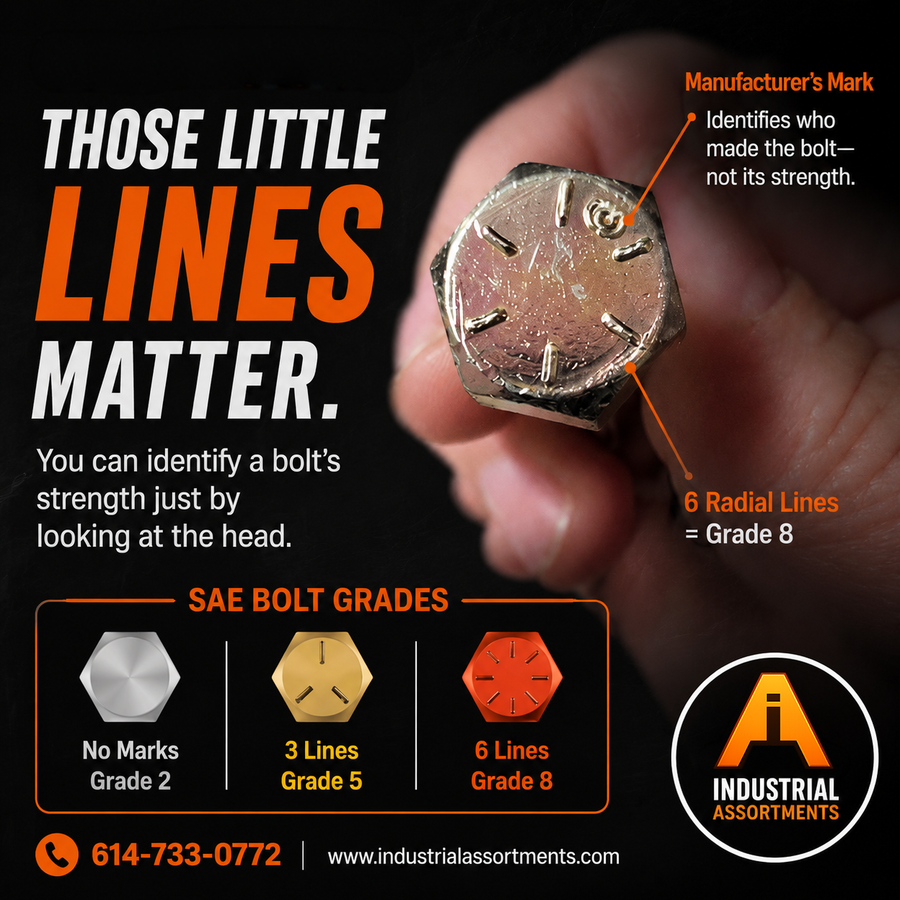 How to Read Bolt Size Markings | A Guide to SAE & Metric Fasteners