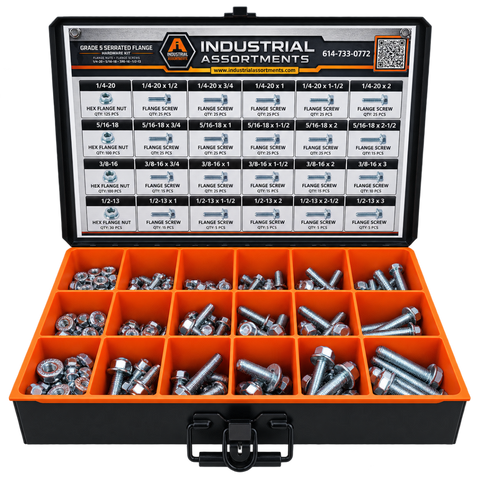 Self-Drilling Screw Assortment with Nut Setters - 1503 Piece