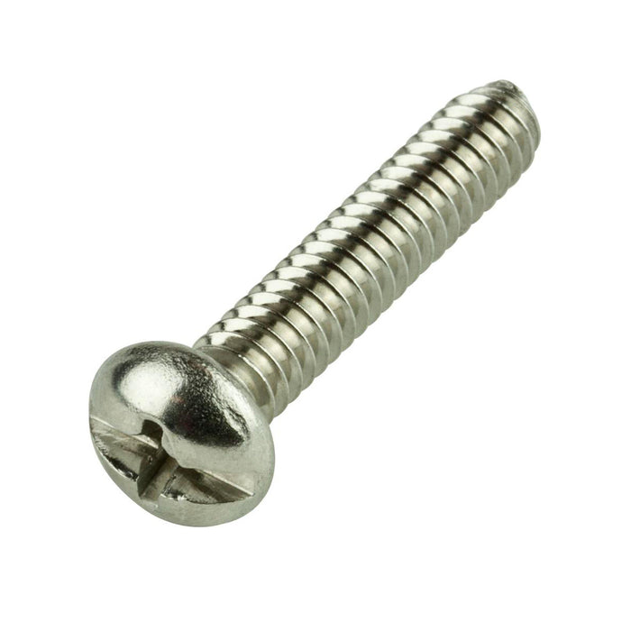 #8-32 x 1-1/2 Machine Screw- Pan Head Phillips Zinc