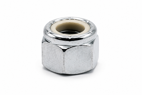 1/2"-13 Nylon Locknut-Stainless Steel 18-8