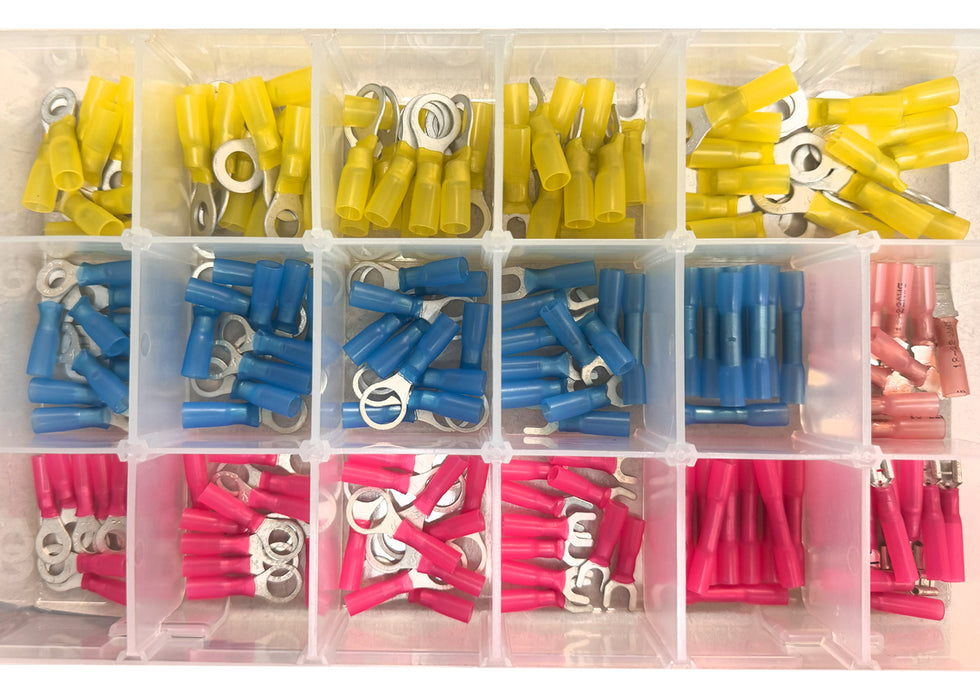 Heat Shrink Terminal Assortment-120pcs