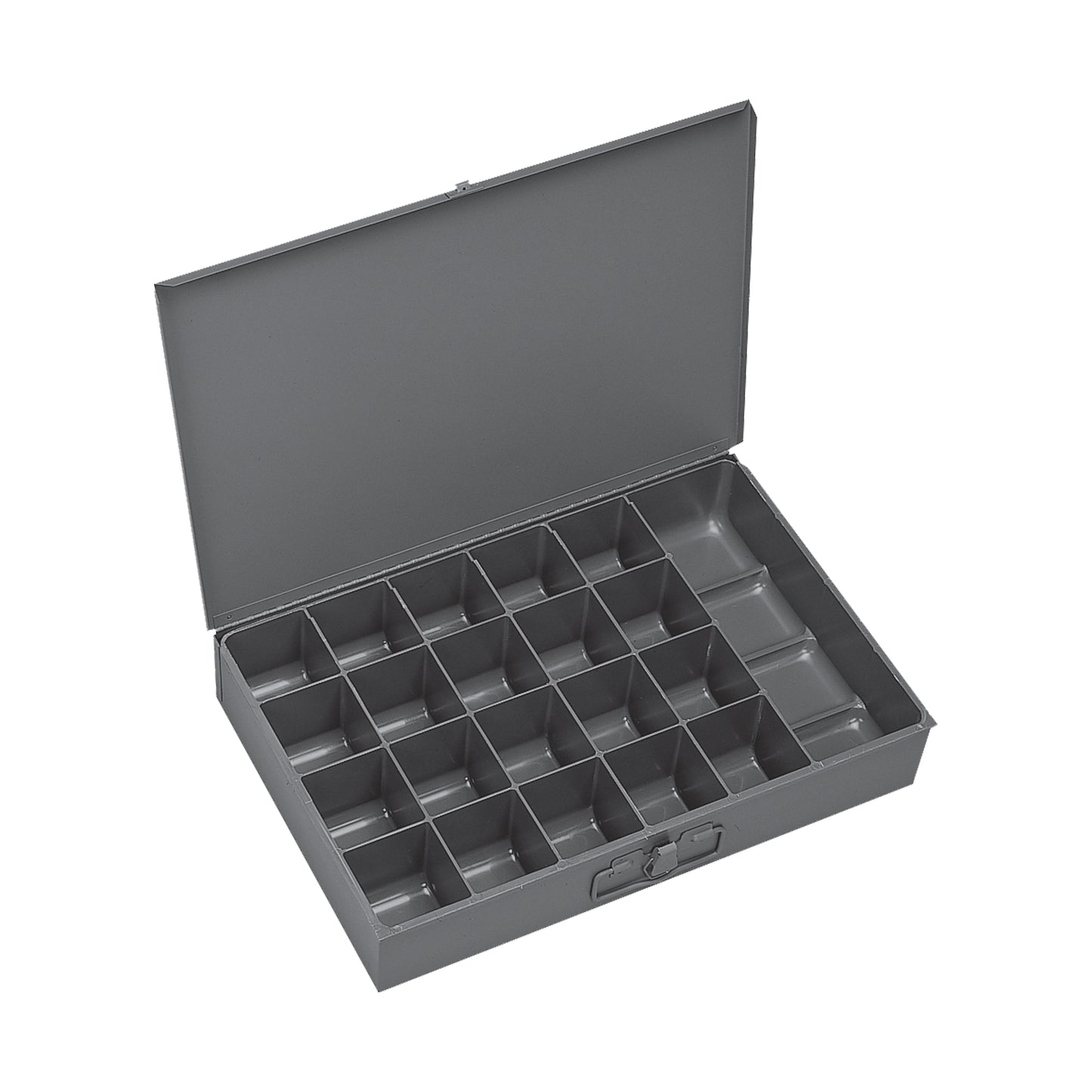 Durham Large Steel Compartment Box- 21 Compartments