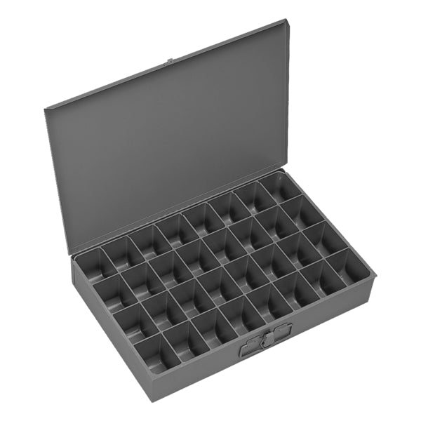 Large Steel Compartment Box-  32 Compartments