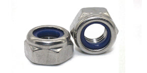 1/2"-13 Stainless Steel Coarse Nylon Locknut-18-8
